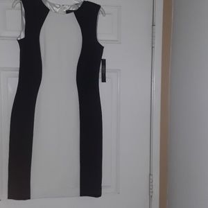 Black and white dress